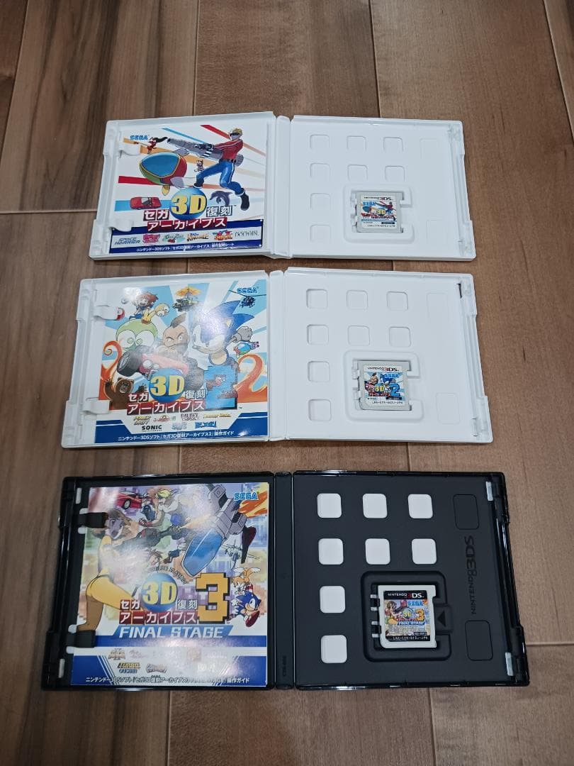 3DS セガ3D復刻アーカイブス1・2・3　3本セット