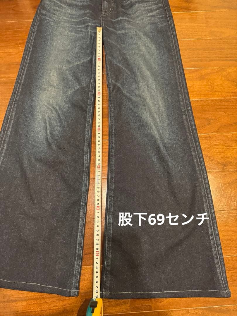 【裾上げ済】MOUSSY ADVANCED LONG LEG FLARE 24
