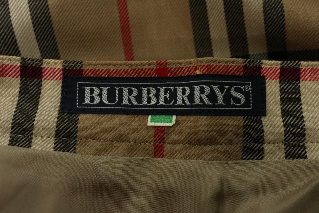 d*2様 BURBERRYS バーバリー 90s ノバチェック柄ロングスカート■
