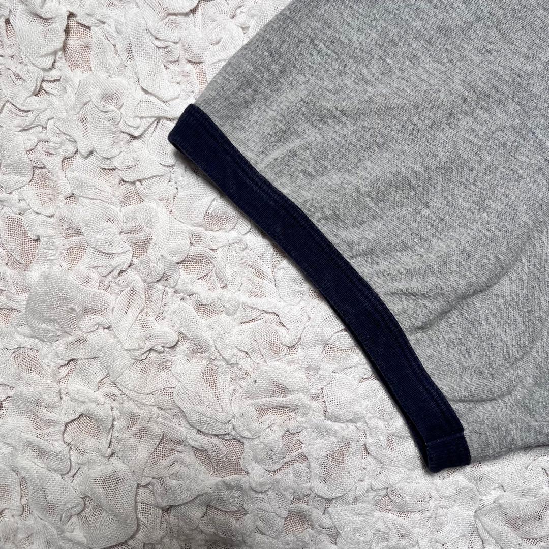 『90s』 POLO SPORT リンガー　Tシャツ タイガー グレー　【XL】