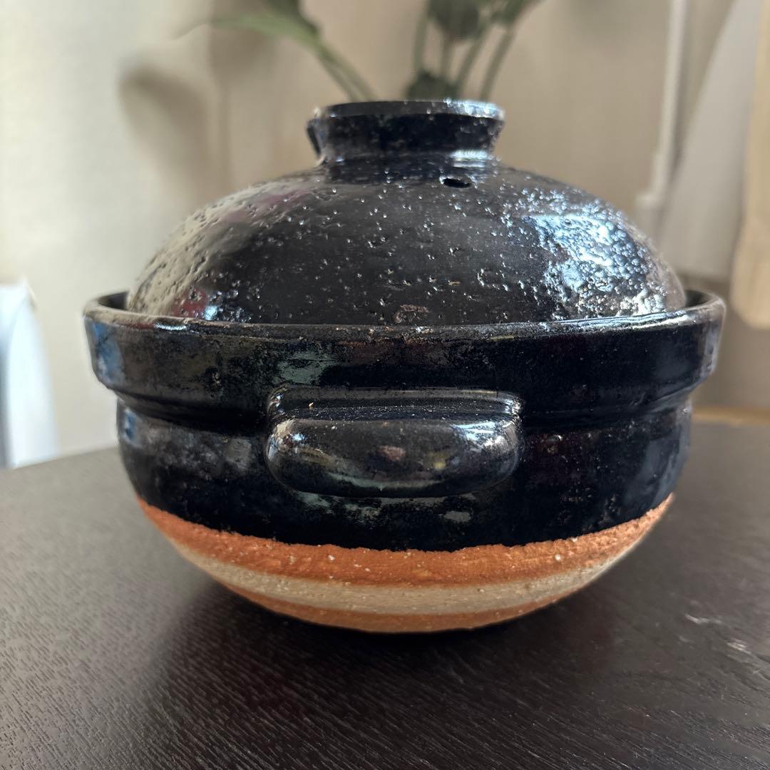 【新品】伊賀焼　長谷園　かまどさん〈2合炊き〉