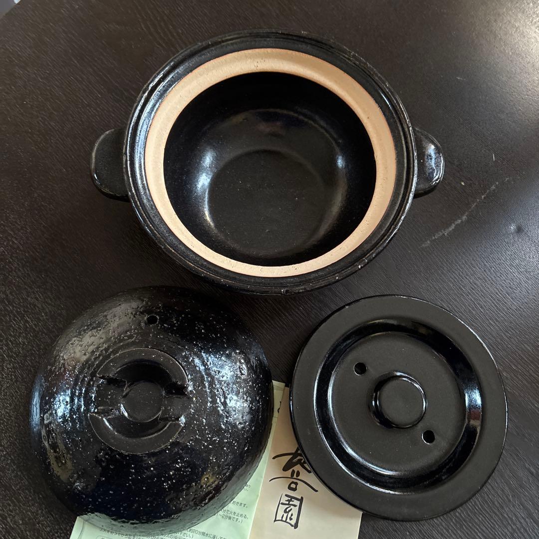 【新品】伊賀焼　長谷園　かまどさん〈2合炊き〉