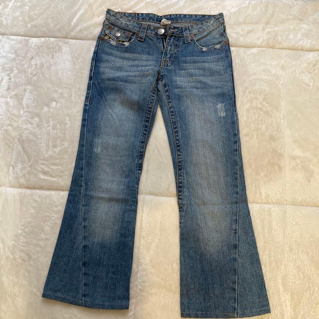 true religion JOEY イエローステッチ 29 デニム