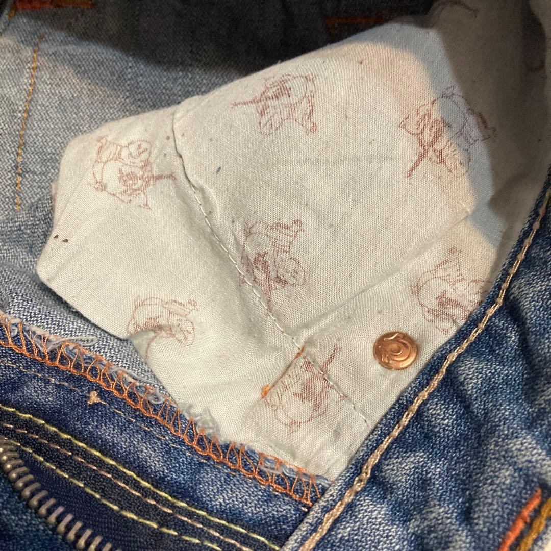 true religion JOEY イエローステッチ 29 デニム
