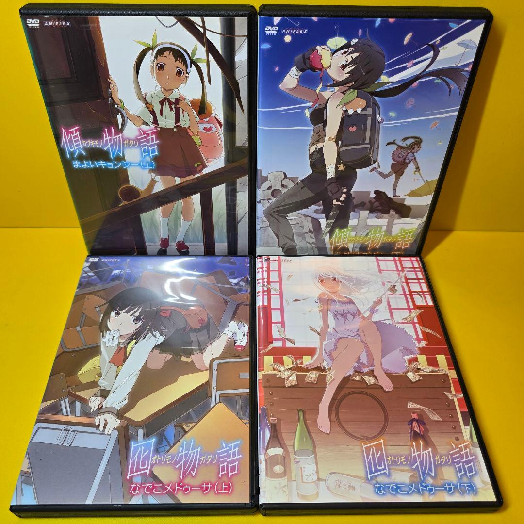 新品ケース交換済み　化物語DVD 完全42巻完結セット