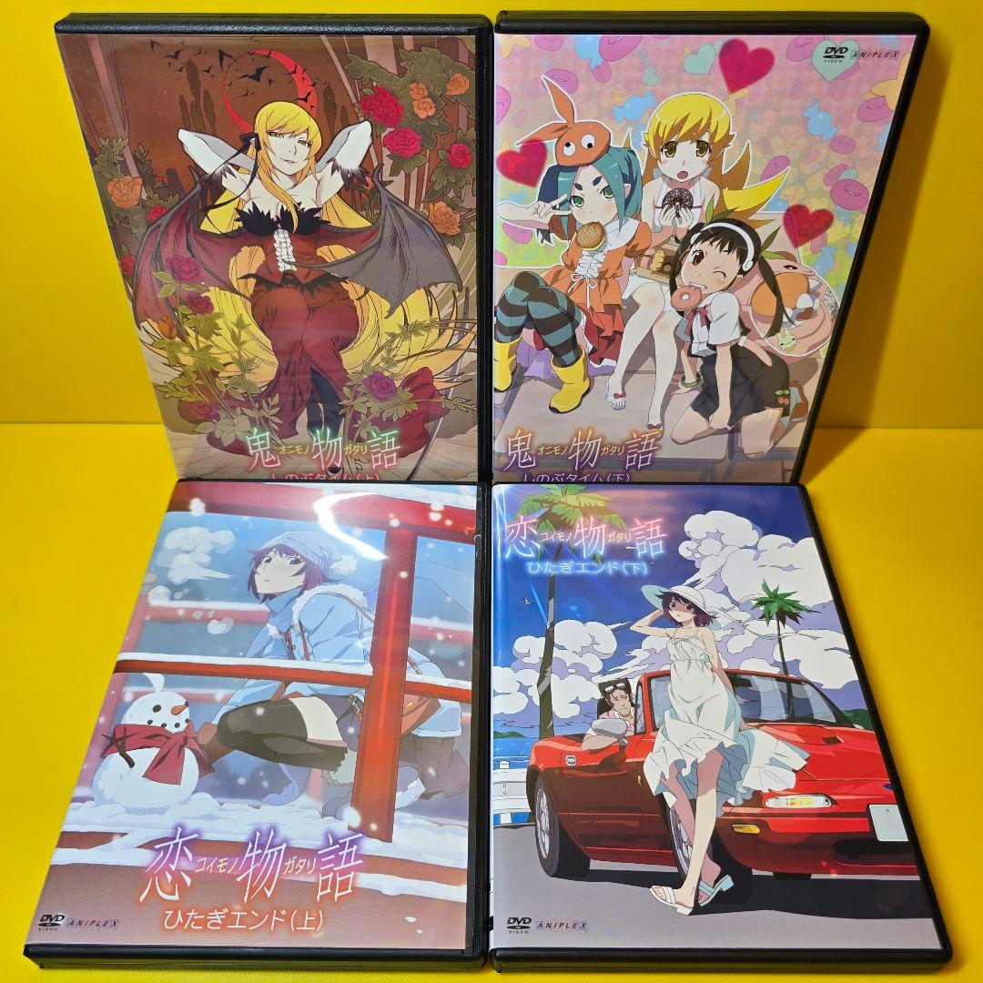 新品ケース交換済み　化物語DVD 完全42巻完結セット