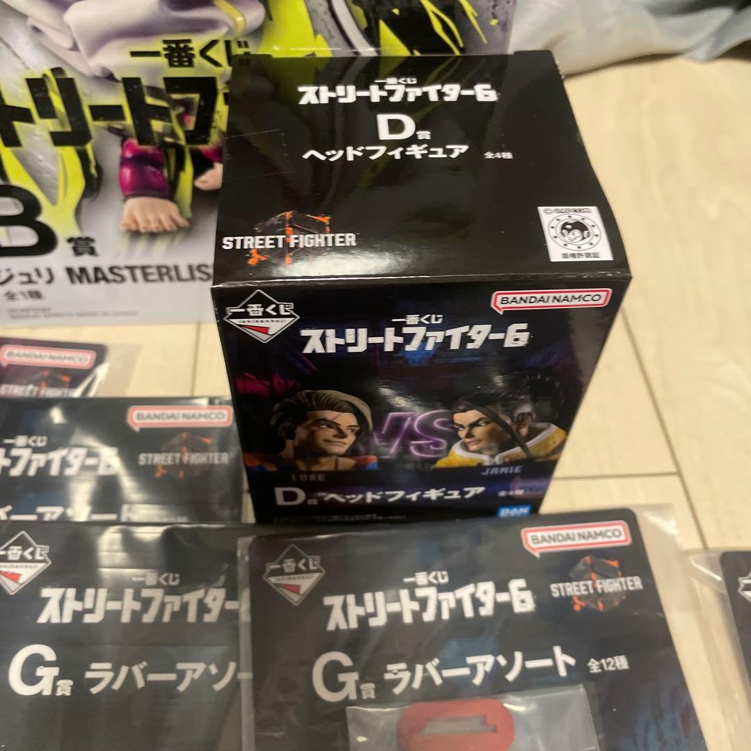 一番くじストリートファイター6 ラストワン賞　豪鬼 B賞　ジュリ　セット