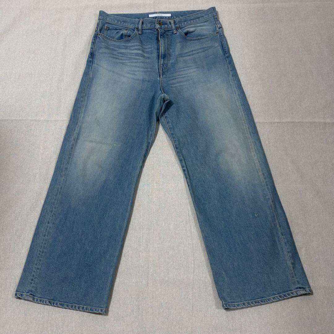 美品　FRAMeWORKフレームワーク　デニムストレートパンツ　40