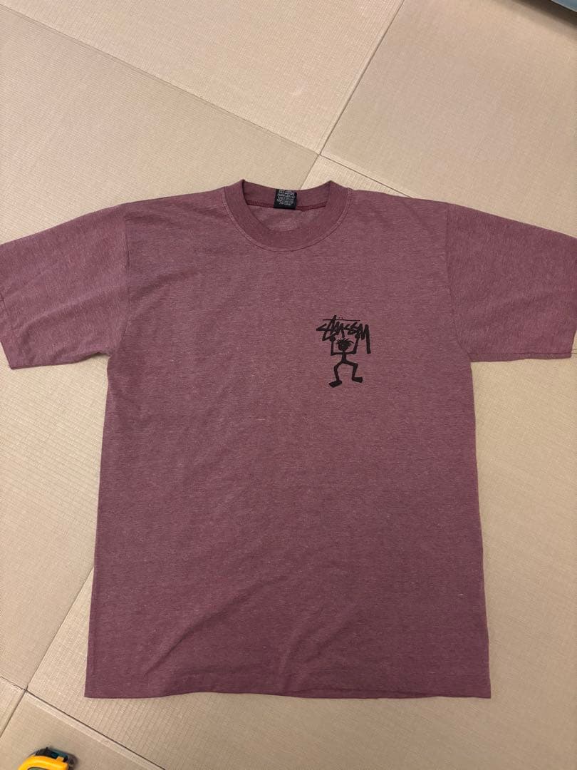 80s USA製 OLD STUSSY 黒タグ　シャドーマン　ウォーリアーマン