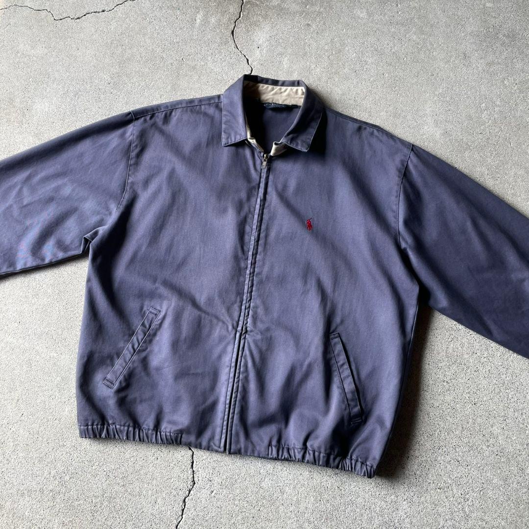 80s~USA製 polo ralph lauren swingtop navy