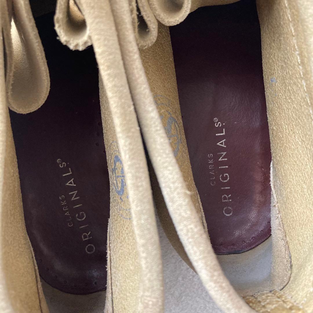 CLARKS ORIGINALS ワラビー ブーツ モカシン 27.5