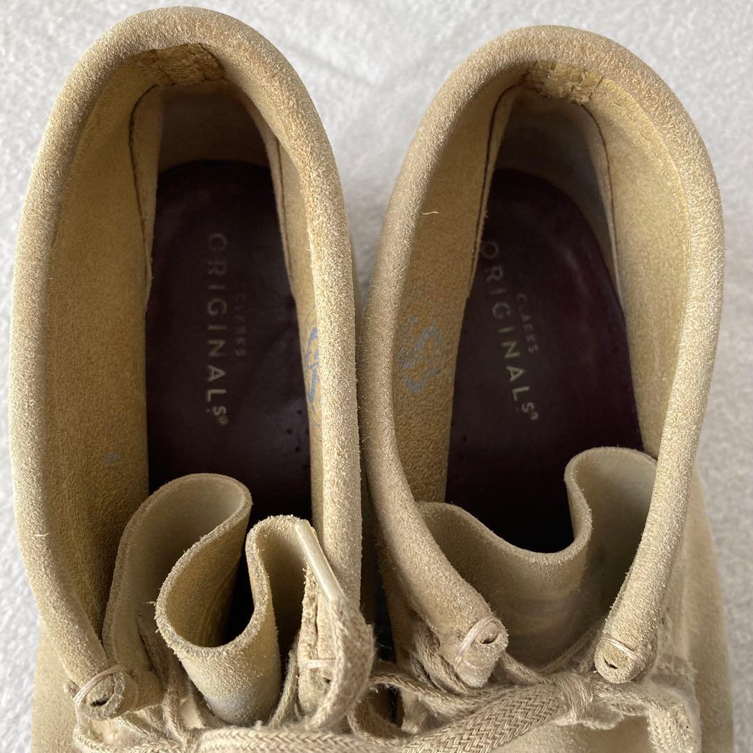 CLARKS ORIGINALS ワラビー ブーツ モカシン 27.5