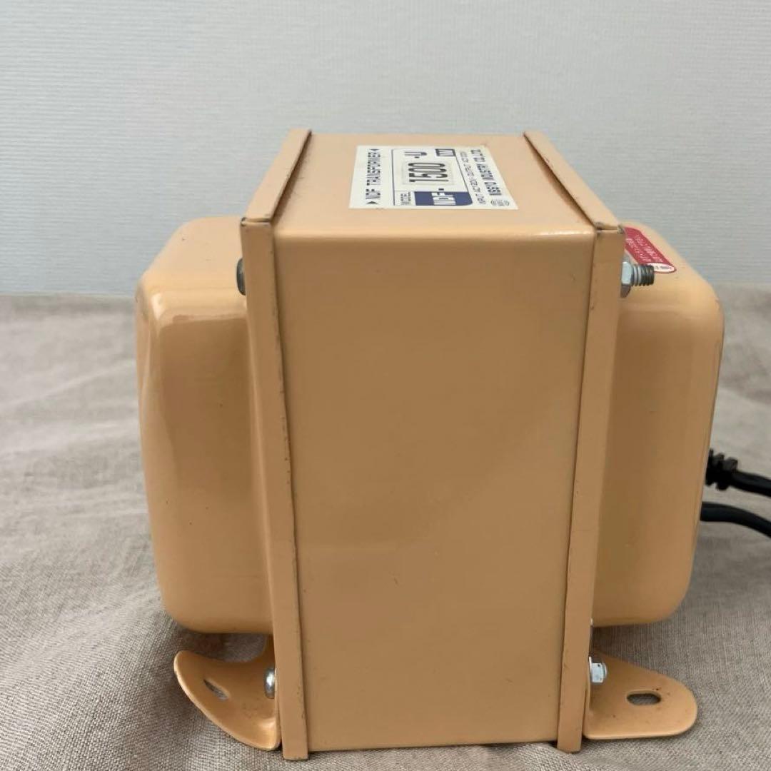 変圧器 日章工業 1500W NDF-1500U アメリカ カナダ 熱家電用