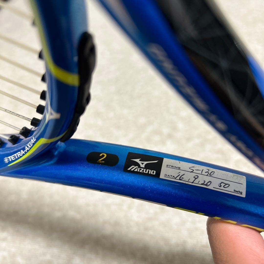 ミズノテニスラケットFAERO QUARTER&F TOUR270 ２本セット