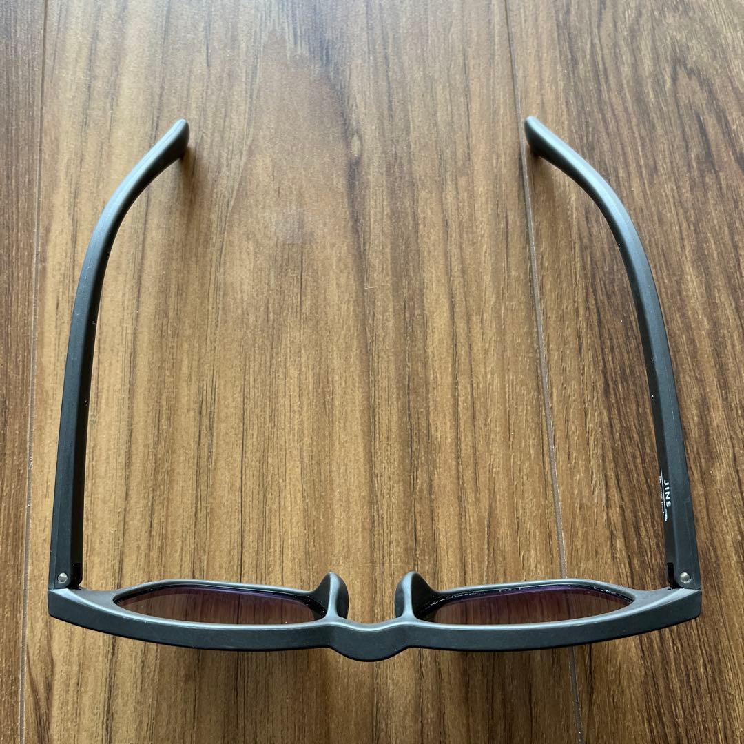 JINS  Peak Rubber SUNGLASSES ウェリントン