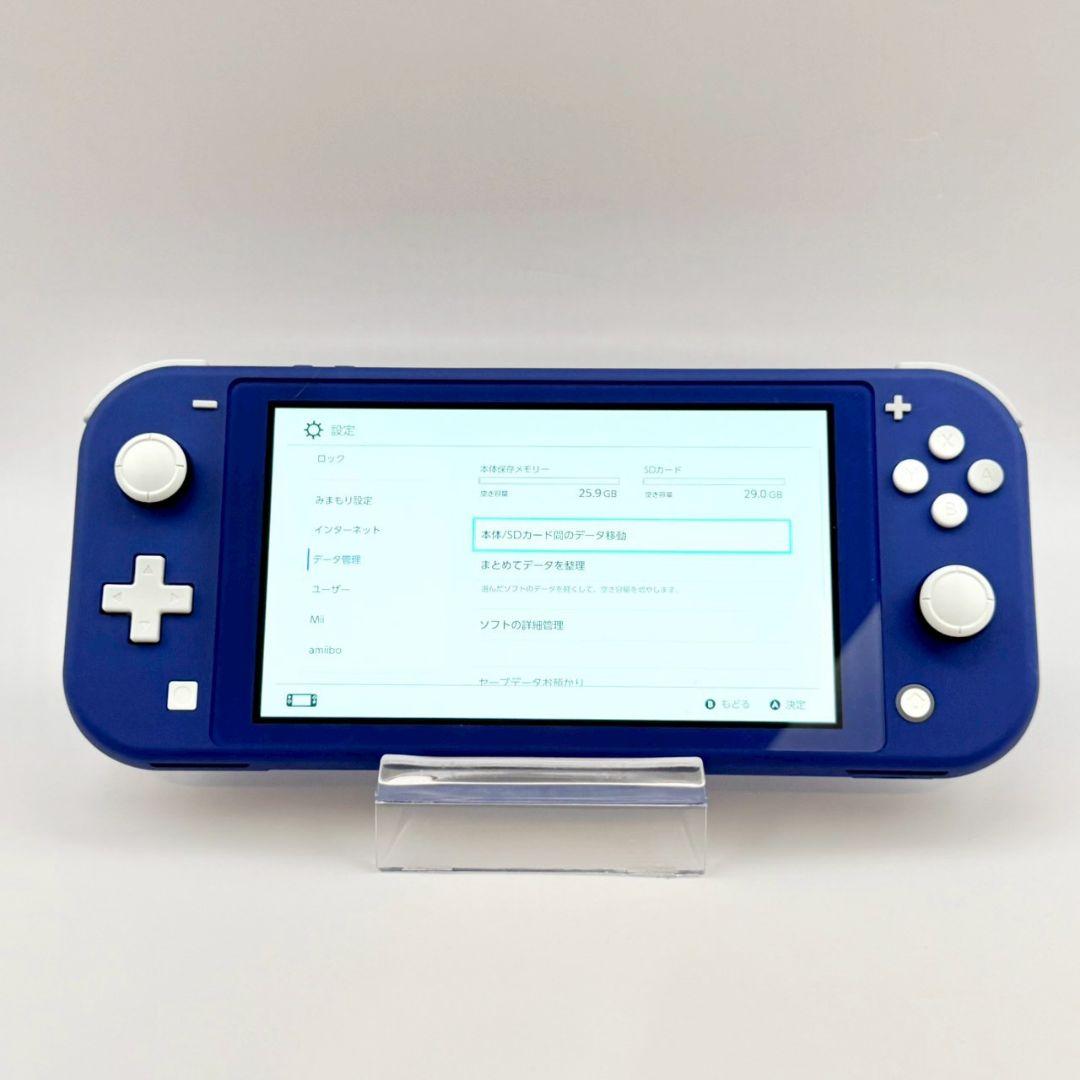 【美品】18 Nintendo Switch Lite ブルー 127-32
