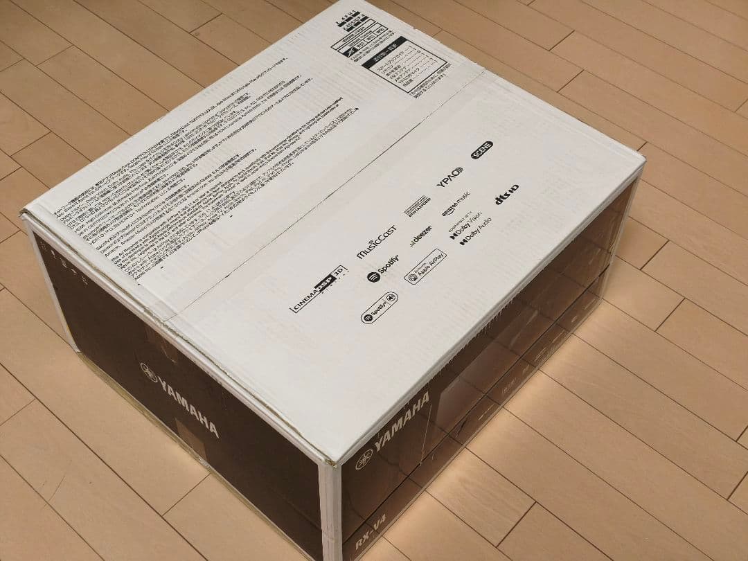 【新品・未開封】YAMAHA RX-V4A(B) 5.1ch AVレシーバー