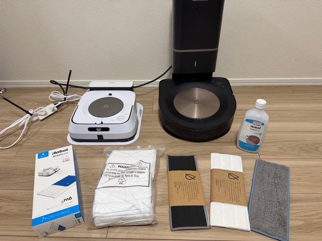 iRobot Braava jet m6 & Roomba s9+ セット