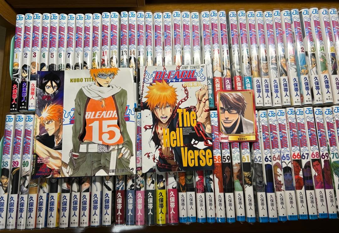 【初版 帯付き】　BLEACH ブリーチ　全74巻　セット　久保帯人