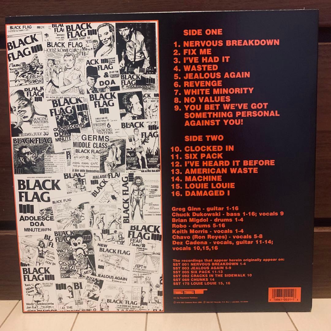 US盤レコード BLACK FLAG『THE FIRST FOUR YEARS』