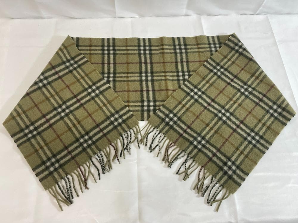 ◆BURBERRY マフラー2点 バーバリーチェック ノバチェック　10257