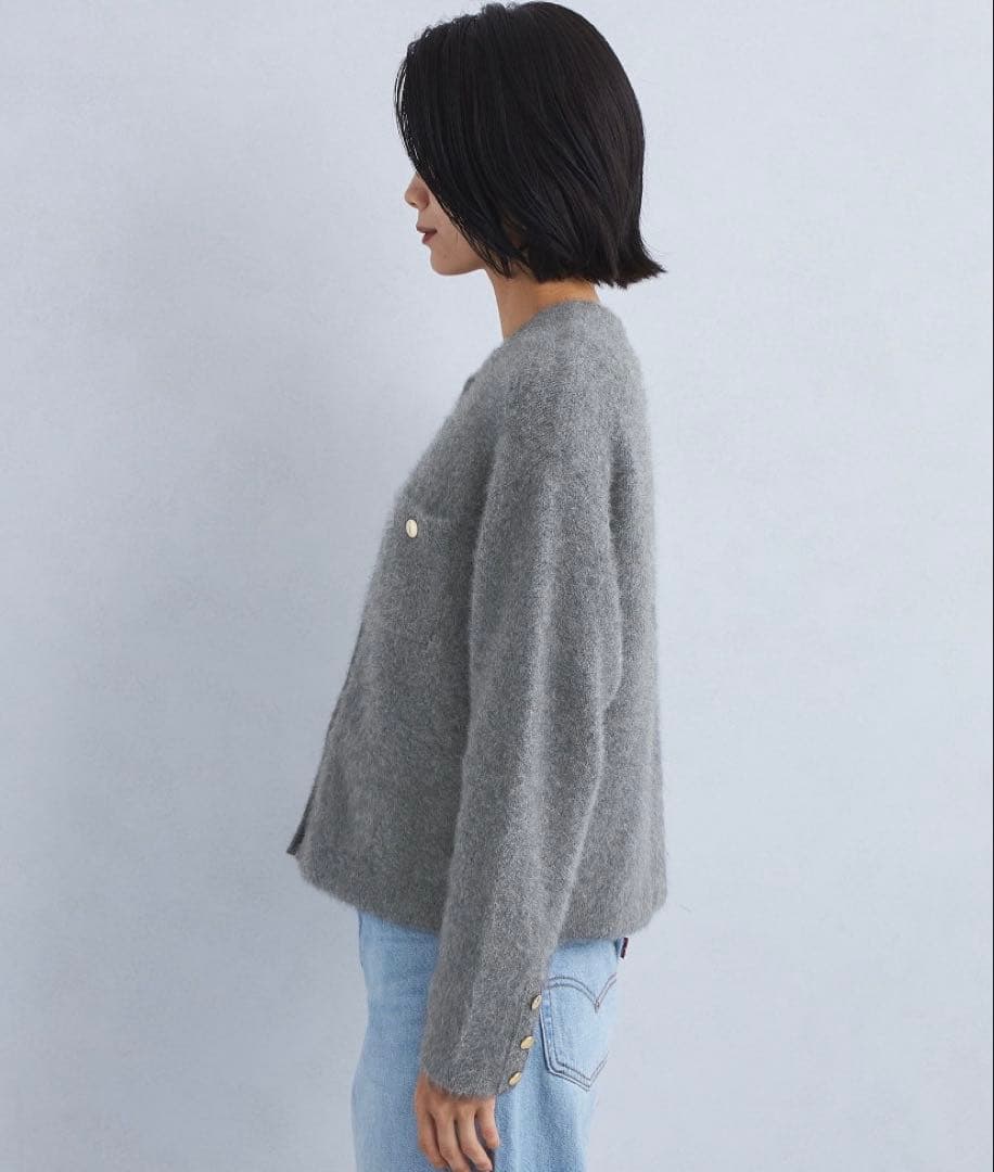 【美品】green label relaxingデイリーエリートカーデ