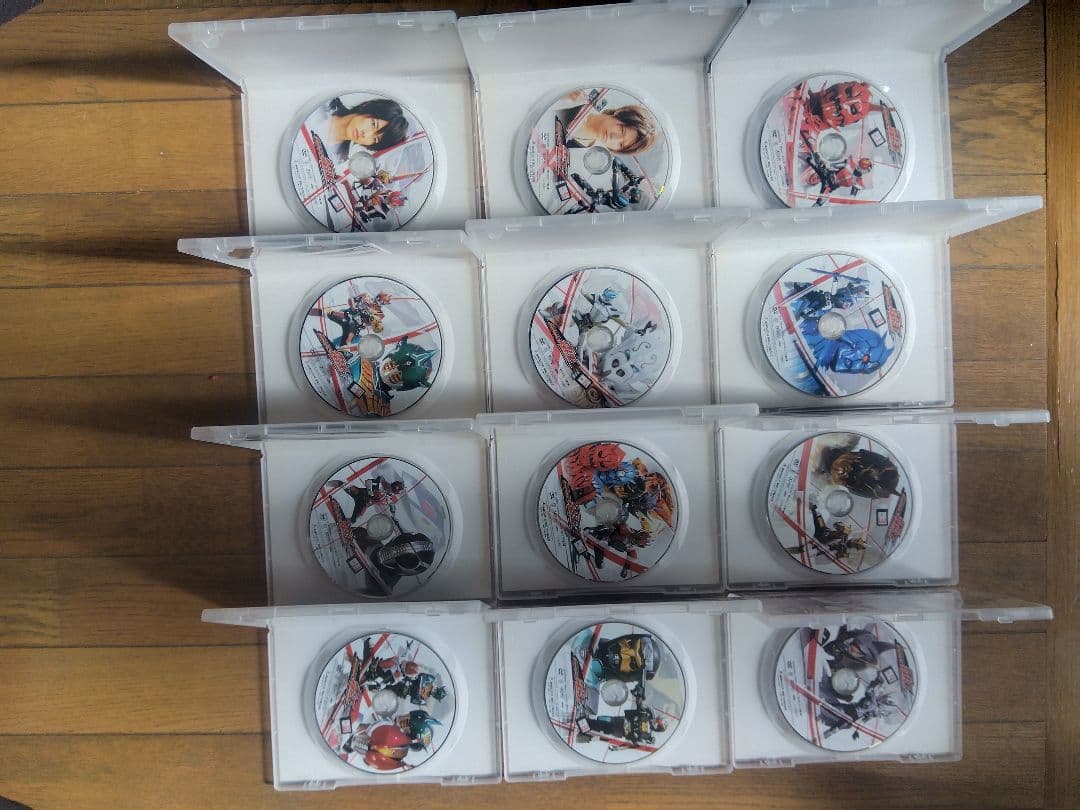 仮面ライダー電王 DVD 12枚セット 非レンタル品 7800円