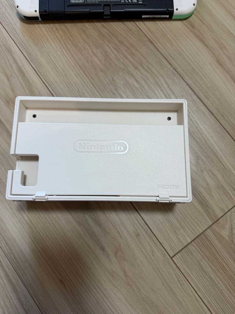 d*7様 Nintendo Switch 本体 青緑色 ACアダプター付き