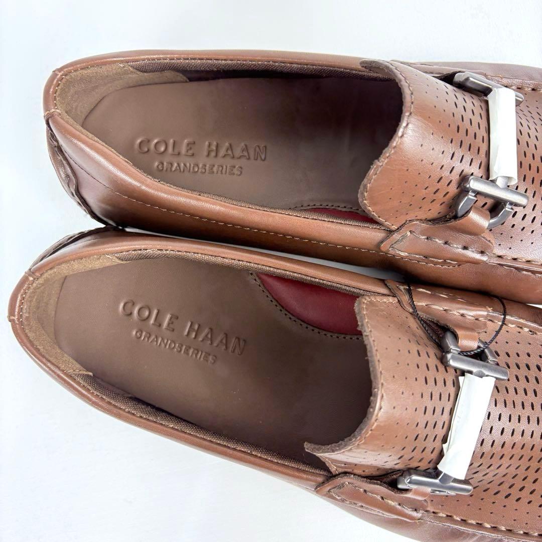 新品COLE HAAN グランド レーザービットドライバー ドライビングシューズ