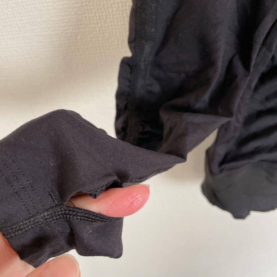 Lululemon 【8】ブラック フルジップ　ジャケット　黒　アウター