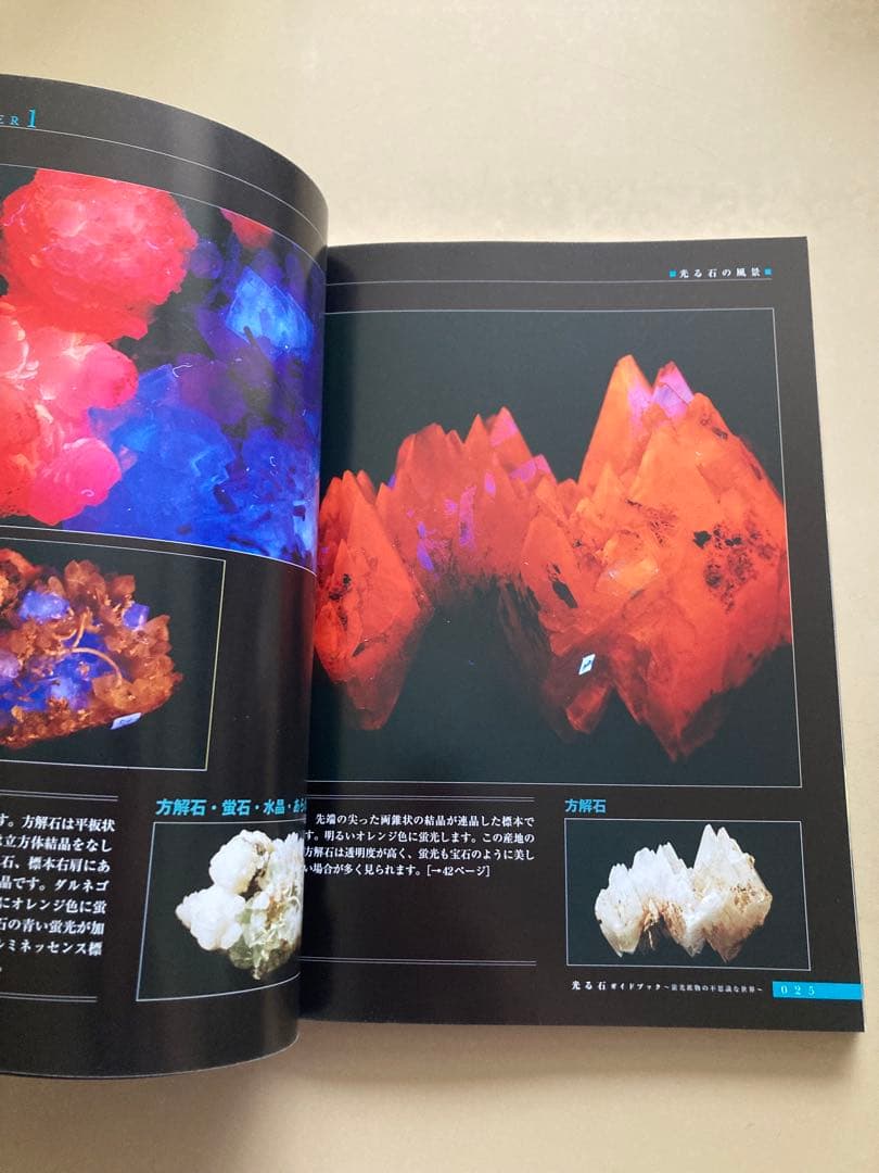 光る石ガイドブック : 蛍光鉱物の不思議な世界 山川 倫央