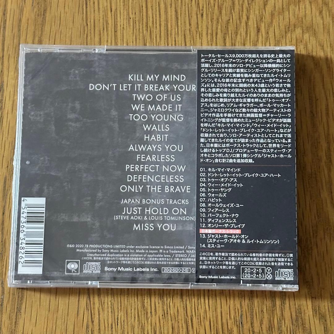 Louis Tomlinson 新品国内盤CD メガジャケ付 ルイ・トムリンソン
