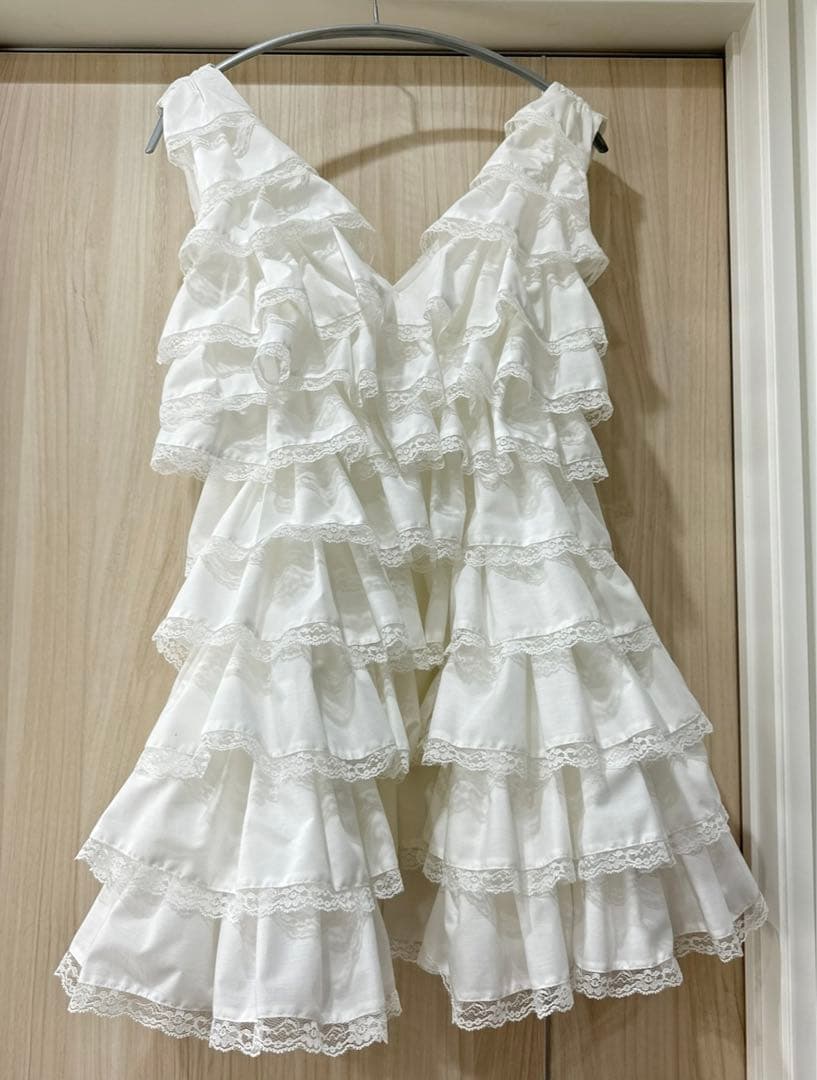 Treatürself angel wings mini dress white