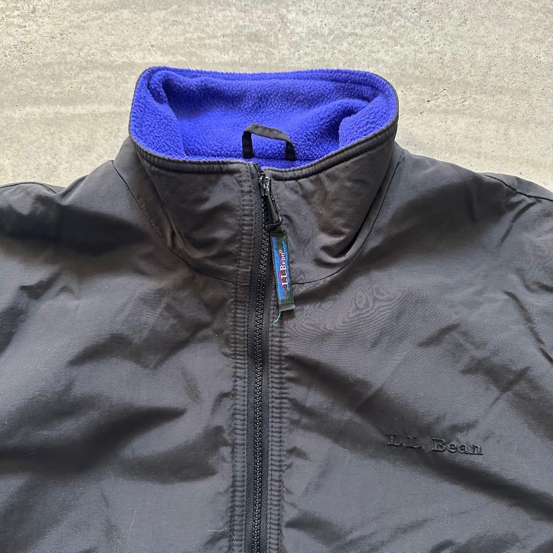 N*m様 90s エルエルビーン USA製 ウォームアップジャケット ブラック
