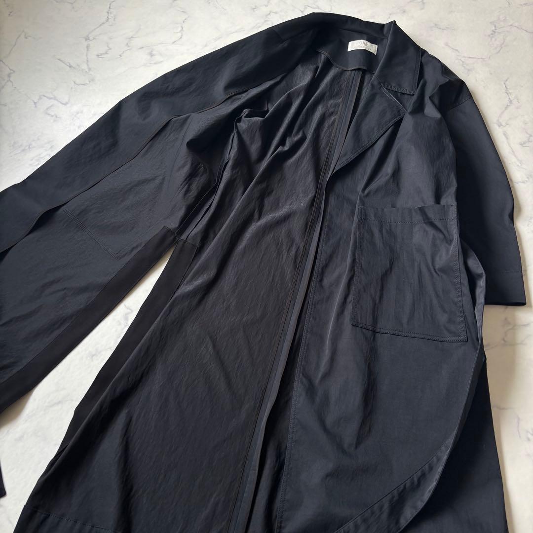 Plage　プラージュ　トレンチコート　リラックス　オーバーサイズ　ネイビー