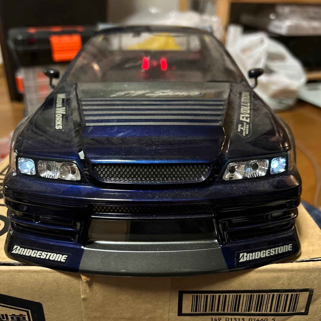 z*7様 ヨコモラジコンボディ1/10 BNSportsJZX100￼マークII