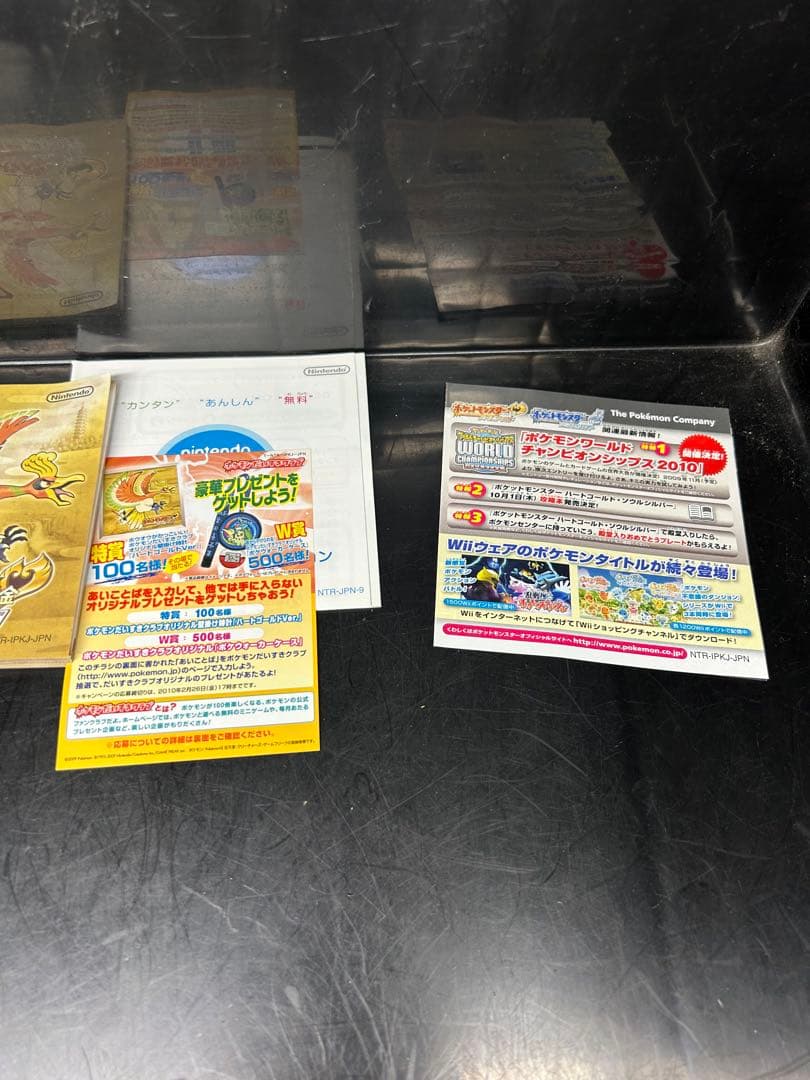 NintendoDS ポケモンハートゴールド　ポケウォーカー付