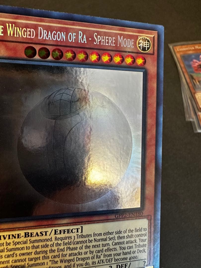 遊戯王　ラーの翼神竜　球体　英語　ゴーストレア　ホロ　ホログラフィック