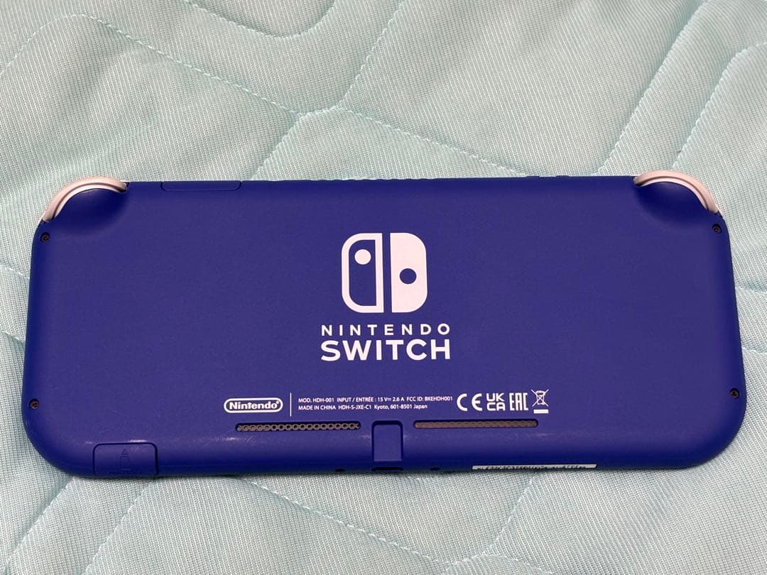 Nintendo Switch Lite 青 本体 充電器付き、箱なし