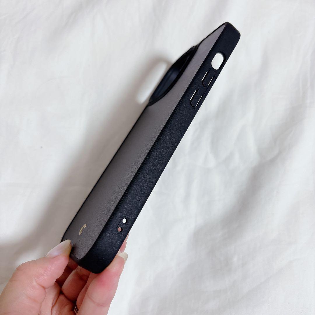 CYRILL iPhone 13 Pro Max用ソフトケース ブラック