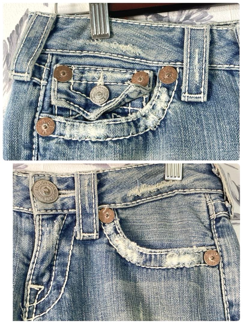 【TRUE RELIGION】ブーツカット joey bigt 25 USA製