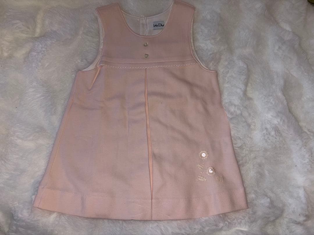 【最終値下げ】Baby Dior ピンク ワンピース セット 90cm
