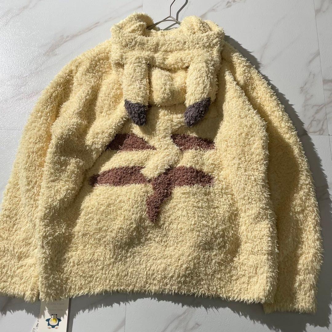 正規品✨新品タグ付　ジェラートピケ　ピカチュウ　パーカー&パンツ　フリーサイズ