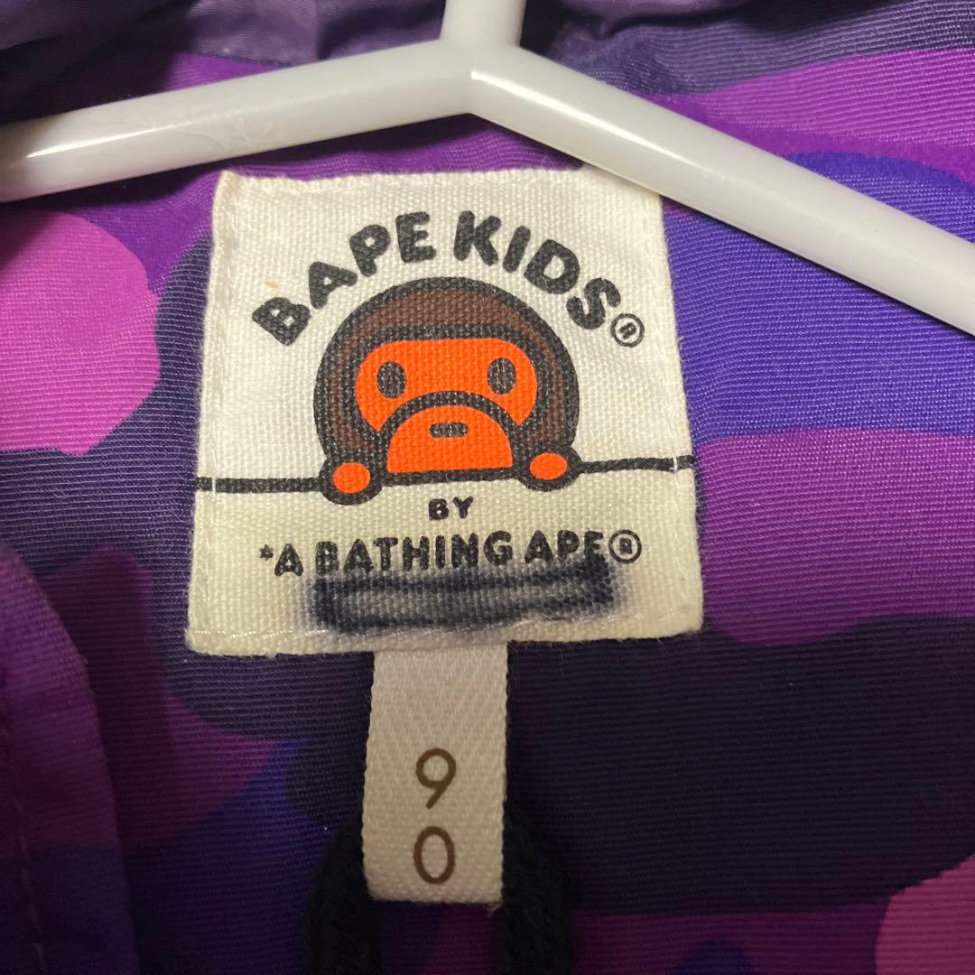 A BATHING APE BAPE KIDS ダウン　90サイズ