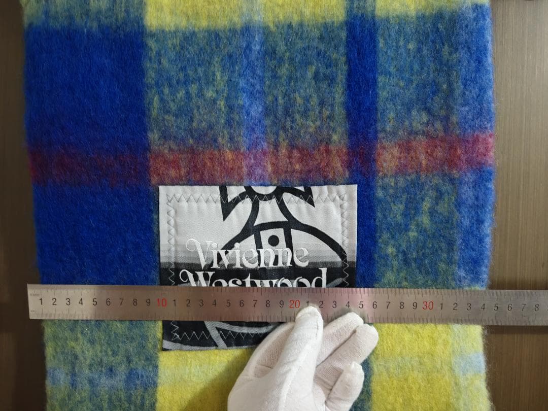 Vivienne Westwood チェック柄マフラー　未使用