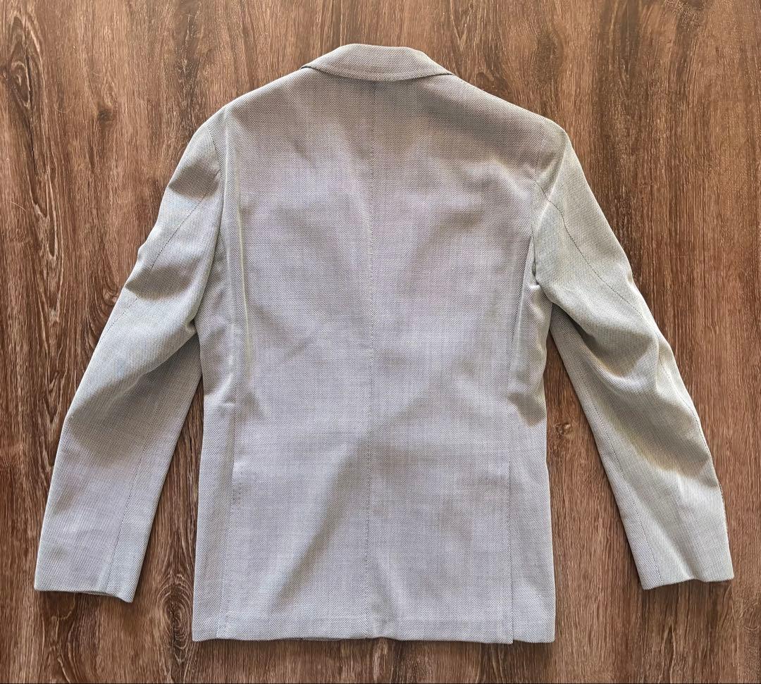RING JACKET テーラードジャケット ライトグレー
