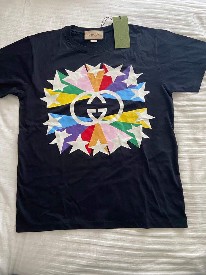 新品・GUCCI・グッチ　黒Tシャツ