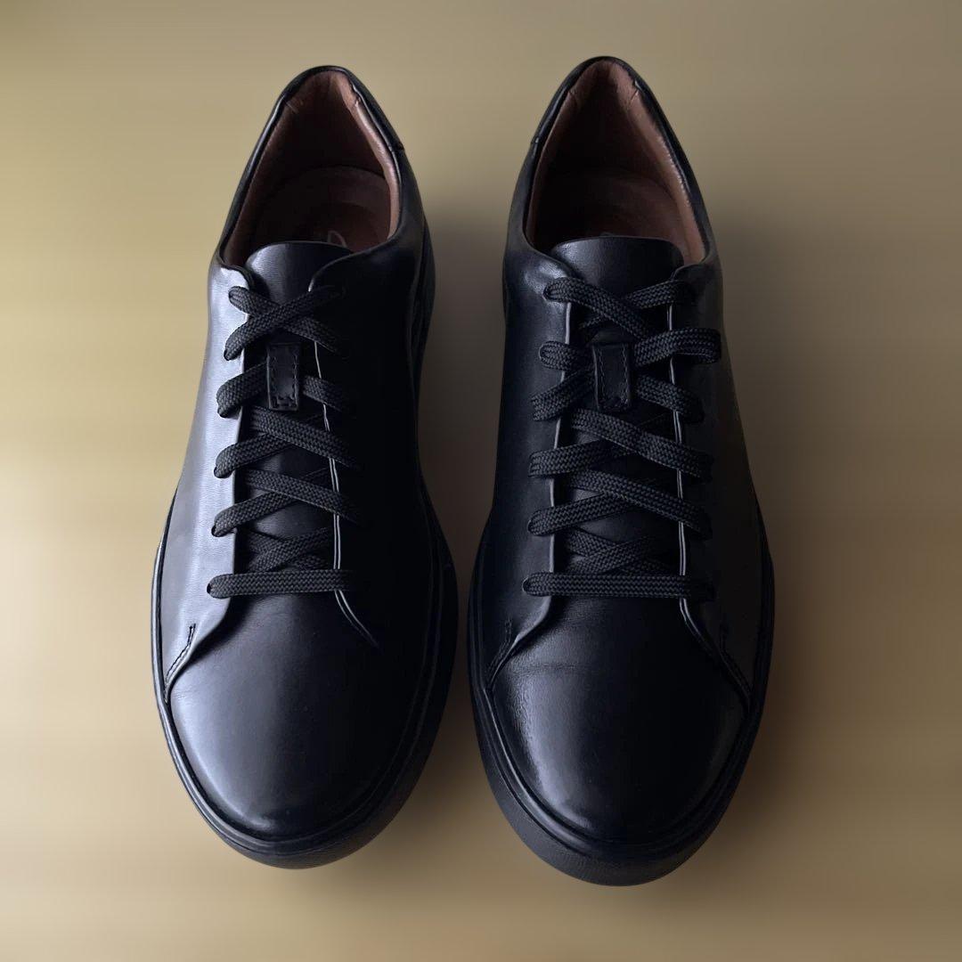 【Clarks】UnCostaLaceアンコスタレースレザーシューズ25cm