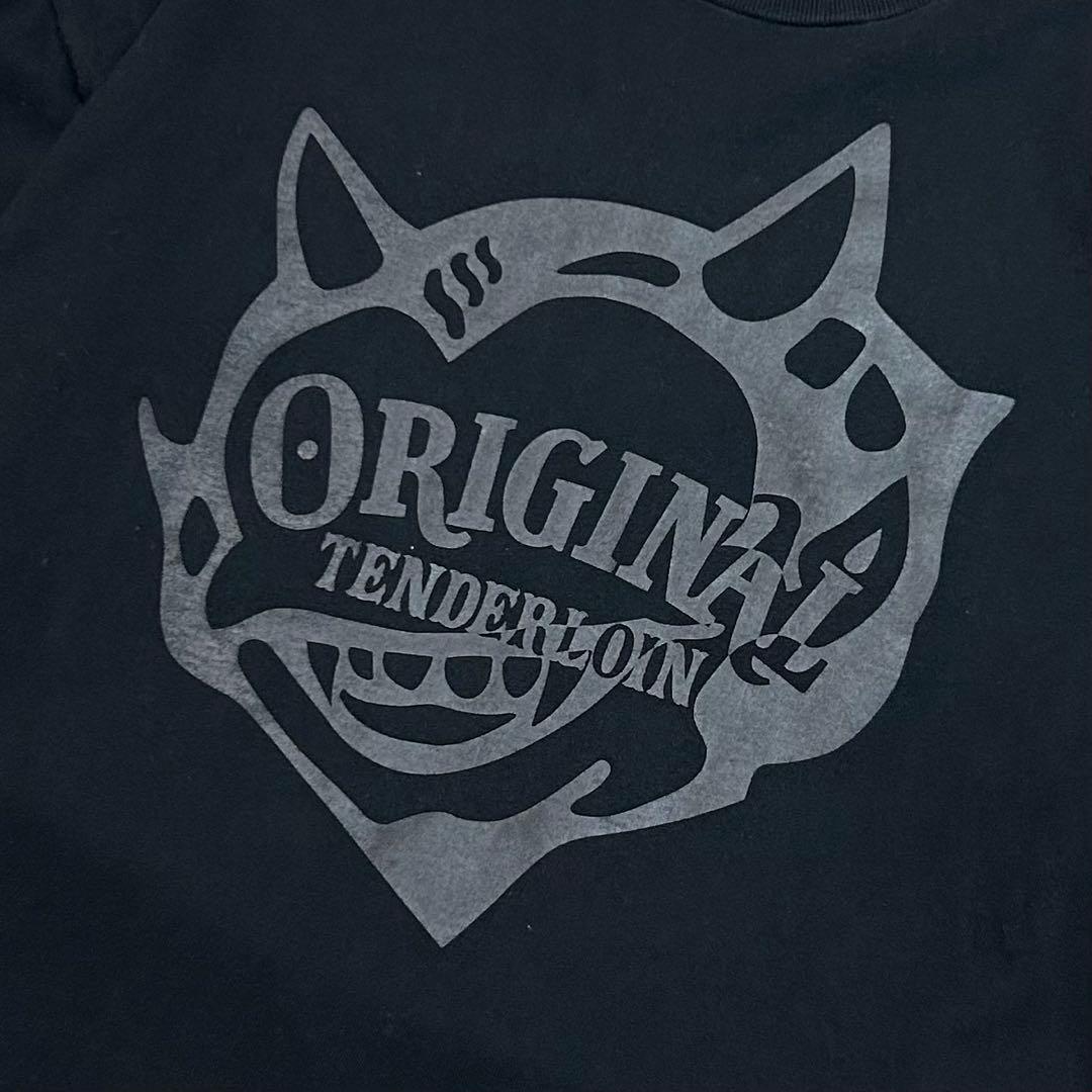 希少品！ TENDERLOIN TEE PFP 半袖 Tシャツ ブラック黒 XL