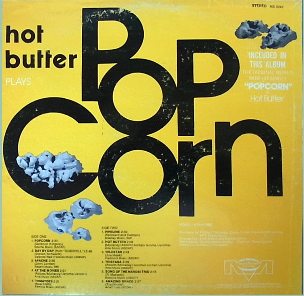 【LP】hot butter「POP CORN」